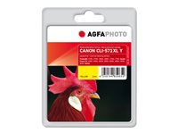 AgfaPhoto - gul - kompatibel - återanvänd - bläckpatron (alternativ för: Canon 0334C001, Canon CLI-571YXL) APCCLI571XLY