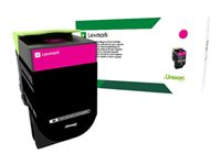 Lexmark 802XM - Extra lång livslängd - magenta - original - tonerkassett - LCCP, LRP 80C2XM0