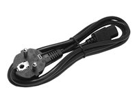 StarTech.com 2m (6ft) Computer Power Cord, 18AWG, EU Schuko to C13 Power Cord, 10A 250V, Black Replacement AC Cord, TV/Monitor Power Cable, Schuko CEE 7/7 to IEC 60320 C13 Power Cord - PC Power Supply Cable - strömkabel - power IEC 60320 C13 till power CEE 7/7 - 1.8 m PXT101EUR