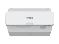 Epson EB-760WI - 3LCD-projektor - ultrakort kastavstånd - 802.11a/b/g/n/ac trådlös/LAN/Miracast - vit V11HA80080