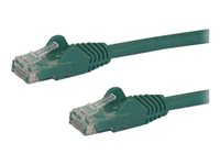 StarTech.com Cat6-patchkabel med hakfria RJ45-kontakter – 1 m, grön - patch-kabel - 1 m - grön N6PATC1MGN