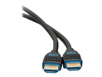 C2G 2ft 4K HDMI Cable - Performance Series Cable - Ultra Flexible - M/M - HDMI-kabel - 60 cm C2G10375