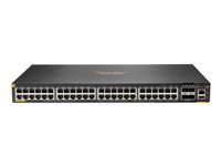 HPE Aruba Networking CX 6200F 48G Class 4 PoE 4SFP 740W Switch - switch - max. staplingsavstånd 10 kms - 48 portar - Administrerad - rackmonterbar S0M85A