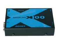 AdderLink X Series X100 - förlängare för tangentbord/video/mus/ljud X100A/R-UK