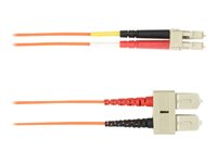 Black Box patch-kabel - 1 m - orange FOLZH50-001M-SCLC-OR