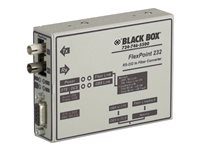 Black Box FlexPoint RS-232 to Fiber Converter - medieomvandlare - RS-232 ME660A-MST