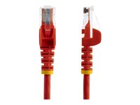 StarTech.com Cat5e patchkabel med hakfria RJ45-kontakter – 3 m, röd - patch-kabel - 3 m - röd 45PAT3MRD