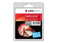 AgfaPhoto - 3-pack - gul, cyan, magenta - kompatibel - bläcktank APCCLI8TRID