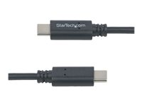 StarTech.com 1m / 3.3ft USB C to USB C Cable - USB 2.0 Type C Cable - M/M - USB-IF Certified - USB C Charging Cable - USB 2.0 (USB2CC1M) - USB typ C-kabel - 24 pin USB-C till 24 pin USB-C - 1 m USB2CC1M