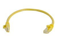 C2G Cat5e Booted Unshielded (UTP) Network Patch Cable - patch-kabel - 1 m - gul 83241