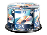 Philips CR7D5NB50 - CD-R x 50 - 700 MB - lagringsmedier CR7D5NB50/00