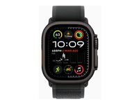 Apple Watch Ultra 2 - svart titan - smart klocka med Trail Loop - svart - 64 GB MX4V3KS/A