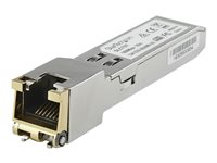 StarTech.com Juniper SFP-1GE-T Compatible SFP Module, 1000BASE-T, SFP to RJ45 (Copper) Cat6/Cat5e, 1GE Gigabit Ethernet SFP, RJ-45 (Copper) 100m, 1Gbps Mini GBIC Transceiver SFP Module - Lifetime Warranty (SFP1GETST) - SFP-sändar/mottagarmodul (mini-GBIC) - 1GbE SFP1GETST