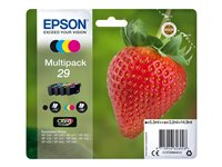 Epson 29 Multipack - 4-pack - svart, gul, cyan, magenta - original - bläckpatron C13T29864012