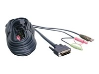 IOGEAR G2L7D03UI - kabel för tangentbord/mus/video/ljud - 3.05 m G2L7D03UI