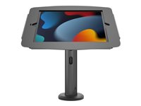 Compulocks iPad Mini 8.3" Space Enclosure Tilting Stand 8" ställ - för surfplatta - inhägnad lutande kiosk - svart TCDP01830IPMSB