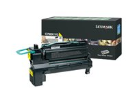 Lexmark - Extra lång livslängd - gul - original - tonerkassett - LCCP, LRP C792X1YG