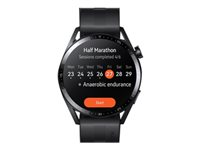 Huawei Watch GT 3 Active Edition - svart stål - smart klocka med rem - svart - 4 GB 55028445