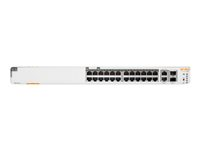 HPE Networking Instant On 1960 24G 20p Class4 4p Class6 PoE 2XGT 2SFP+ 370W Switch - switch - 24 portar - Administrerad - rackmonterbar JL807A