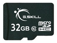 G.Skill - flash-minneskort - 32 GB - microSDHC FF-TSDG32GN-C10