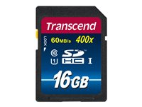 Transcend Premium - flash-minneskort - 16 GB - SDHC UHS-I TS16GSDU1
