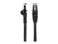 StarTech.com 5m LSZH CAT6 Ethernet Cable, 10 Gigabit Snagless RJ45 100W PoE Network Patch Cord with Strain Relief, CAT 6 10GbE UTP, Black, Individually Tested/ETL, Low Smoke Zero Halogen - Category 6 - 24AWG (N6LPATCH5MBK) - patch-kabel - 5 m - svart N6LPATCH5MBK