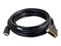 C2G 2m (6ft) HDMI to DVI Cable - HDMI to DVI-D Adapter Cable - 1080p - M/M - adapterkabel - HDMI / DVI - 2 m 42516