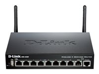 D-Link Unified Services Router DSR-250N - trådlös router - Wi-Fi - skrivbordsmodell DSR-250N
