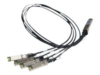 HPE X240 Direct Attach Copper Splitter Cable - nätverkskabel - 1 m JG329A