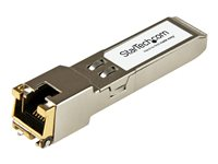 StarTech.com Extreme Networks 10301-T Compatible SFP+ Module, 10GBASE-T, SFP+ to RJ45 Cat6/Cat5e, 10GE Gigabit Ethernet SFP+, RJ-45 (Copper) 30m, Mini GBIC Transceiver SFP Plus Module - Lifetime Warranty (10301-T-ST) - SFP-sändar/mottagarmodul (mini-GBIC) - 1GbE 10301-T-ST