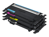 Samsung CLT-P4072C Rainbow kit - svart, gul, cyan, magenta - original - tonerkassett CLT-P4072C