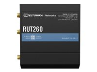 Teltonika RUT260 - trådlös router - WWAN - Wi-Fi - 3G, 4G - DIN-skenmonterbar RUT260000000