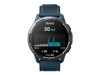 Xiaomi Watch S1 Active - blå - smart klocka med rem - blå - Havsblå BHR5467GL