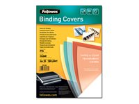 Fellowes - 25 stk - PVC-bindningsskydd 5380001