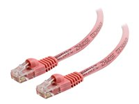 C2G Cat5e Booted Unshielded (UTP) Network Patch Cable - patch-kabel - 10 m - rosa 83623