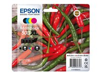 Epson 503XL Multipack - 4-pack - XL - svart, cyan, magenta, gul - original - bläckpatron C13T09R64020