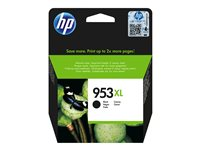 HP 953XL - Lång livslängd - svart - original - bläckpatron L0S70AE#301