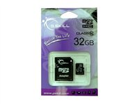 G.Skill - flash-minneskort - 32 GB - microSDHC FF-TSDG32GA-C10