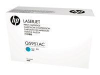 HP Q5951AC - cyan - original - LaserJet - tonerkassett (Q5951A) - Contract Q5951AC