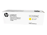 HP 304A - gul - original - LaserJet - tonerkassett (CC532A) - Contract CC532AC