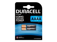 Duracell Ultra MX2500 batteri - 2 x AAAA - alkaliskt 5000394041660