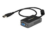 StarTech.com USB to VGA Adapter - 1440x900 - videokort - VGA / USB - TAA-kompatibel - 7.5 cm USB2VGAE2