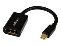 StarTech.com 15 cm Mini DisplayPort till DisplayPort-videokabeladapter – M/F - DisplayPort-kabel - 15.2 cm MDP2DPMF6IN