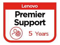 Lenovo Premier Support - utökat serviceavtal - 5 år - på platsen 5WS1C98064