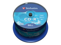 Verbatim - CD-R x 50 - 700 MB - lagringsmedier 43351