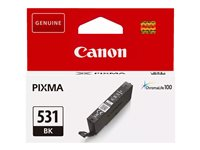 Canon CLI-531 BK - svart - original - bläckpatron 6118C001