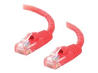 C2G Cat5e Booted Unshielded (UTP) Network Patch Cable - patch-kabel - 10 m - röd 83227