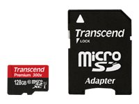 Transcend Premium - flash-minneskort - 128 GB - microSDXC TS128GUSDU1