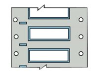 Brady PermaSleeve Wire Marking B-342 - fodral - matt - 10000 stk - 12.7 x 6 mm PS-125-2-WT-4