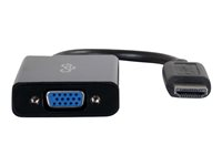 C2G HDMI Mini to VGA Adapter Converter Dongle - videokonverterare - svart 80503